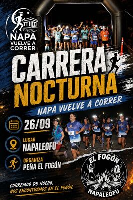 NAPA VUELVE A CORRER . 26/09/2026