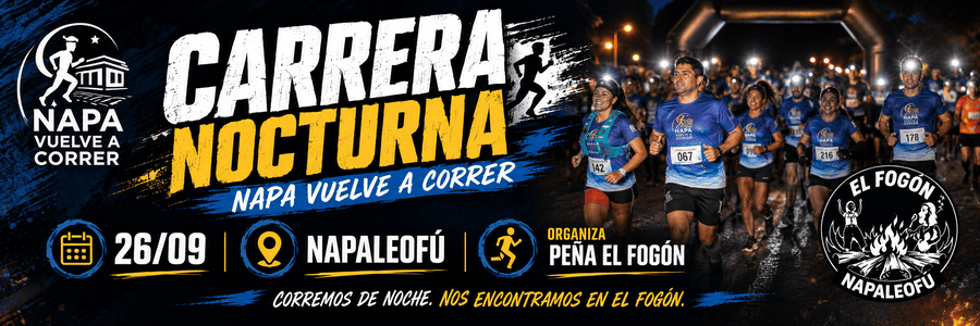 NAPA VUELVE A CORRER . 26/09/2026